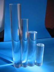 Şeffaf Yuvarlak Akrilik/Pleksi Çubuk (Boy: 2 m)