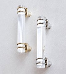 Şeffaf Yuvarlak Akrilik/Pleksi Çubuk (Boy: 2 m)