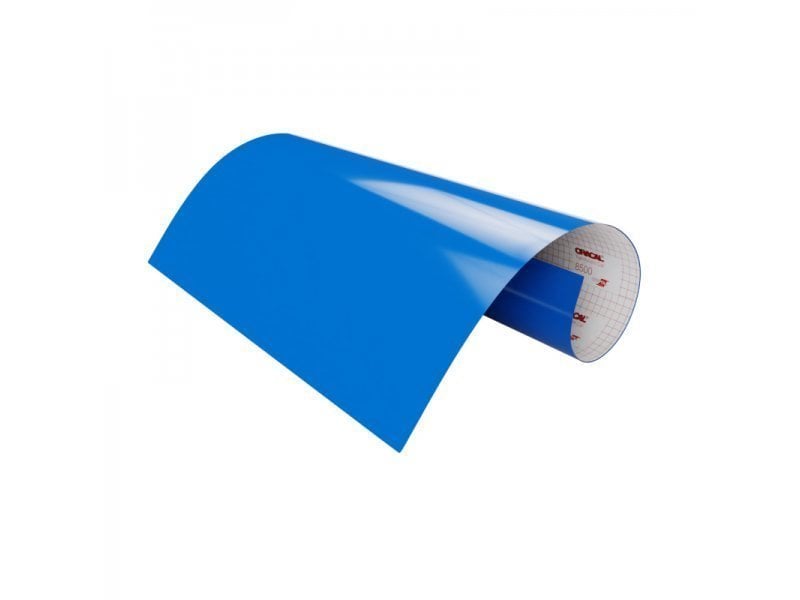 Oracal 8500 Seri Translucent Folyo 1.26x25 m - 052 - Azur Mavi