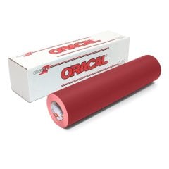 Oracal 8100 Seri Translucent Folyo 1.26x25 m - 030 - Koyu Kırmızı