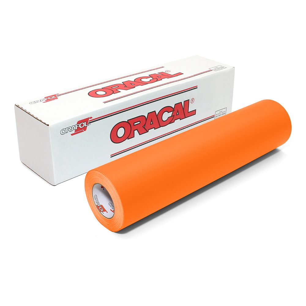 Oracal 8100 Seri Translucent Folyo 1.26x25 m - 034 - Turuncu