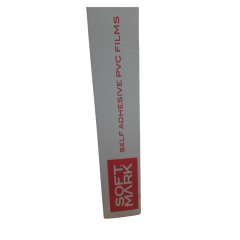 Softmark Beyaz Baskı Folyosu Arkası Gri