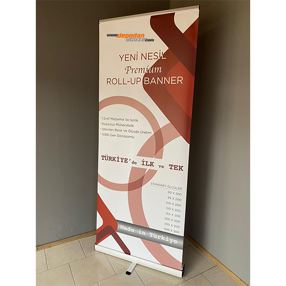 Roll Up Banner 85x200 cm