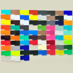 Renkli Dökme Pleksi & Akrilik Levha