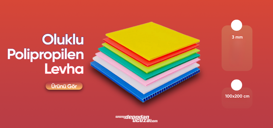 oluklu pp levha